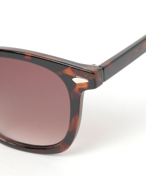 BAYFLOW（ベイフロー）の「[紫外線99%カット]ウェリントンサングラス（サングラス・レディース・ブラウン・FREE）」の6枚目の写真