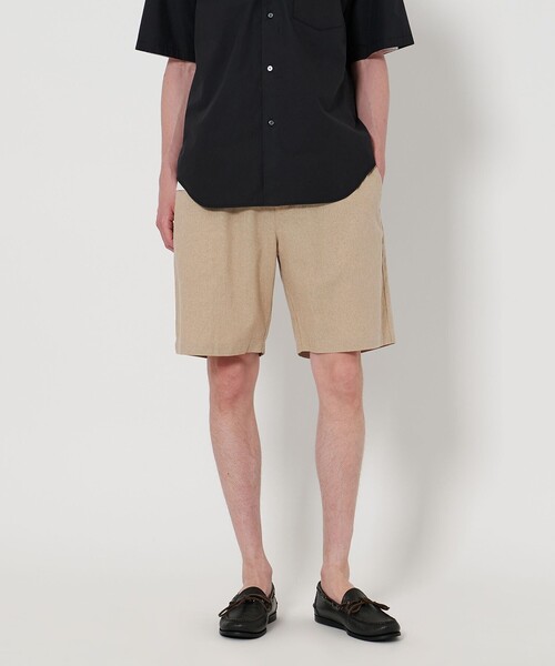 UNITED ARROWS（ユナイテッドアローズ）の「【ZOZO限定】メンアサ オールギャザー イージーショーツ（その他パンツ・メンズ・オリーブ/ブラック/オフホワイト/ナチュラル/クリーム/ライム/ブラウン/ネイビー・XS/S/M/L/XL/XXL）」の5枚目の写真