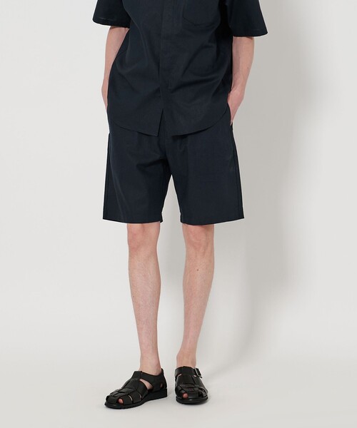 UNITED ARROWS（ユナイテッドアローズ）の「【ZOZO限定】メンアサ オールギャザー イージーショーツ（その他パンツ・メンズ・オリーブ/ブラック/オフホワイト/ナチュラル/クリーム/ライム/ブラウン/ネイビー・XS/S/M/L/XL/XXL）」の8枚目の写真