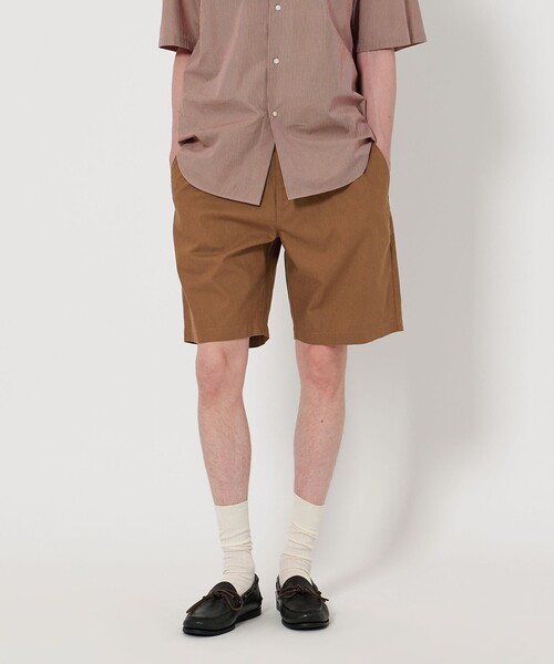 UNITED ARROWS（ユナイテッドアローズ）の「【ZOZO限定】メンアサ オールギャザー イージーショーツ（その他パンツ・メンズ・オリーブ/ブラック/オフホワイト/ナチュラル/クリーム/ライム/ブラウン/ネイビー・XS/S/M/L/XL/XXL）」の3枚目の写真