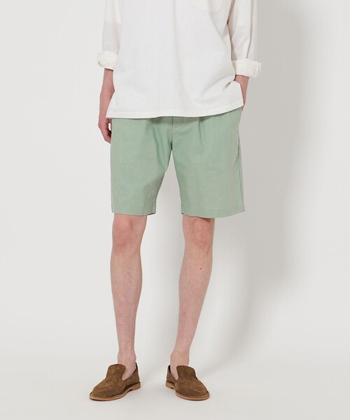 UNITED ARROWS（ユナイテッドアローズ）の「【ZOZO限定】メンアサ オールギャザー イージーショーツ（その他パンツ・メンズ・オリーブ/ブラック/オフホワイト/ナチュラル/クリーム/ライム/ブラウン/ネイビー・XS/S/M/L/XL/XXL）」の7枚目の写真
