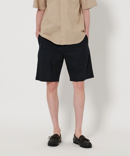 UNITED ARROWS（ユナイテッドアローズ）の「【ZOZO限定】メンアサ オールギャザー イージーショーツ（その他パンツ・メンズ・オリーブ/ブラック/オフホワイト/ナチュラル/クリーム/ライム/ブラウン/ネイビー・XS/S/M/L/XL/XXL）」の2枚目の写真