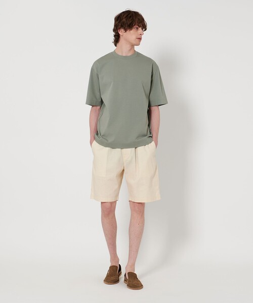 UNITED ARROWS（ユナイテッドアローズ）の「【ZOZO限定】メンアサ オールギャザー イージーショーツ（その他パンツ・メンズ・オリーブ/ブラック/オフホワイト/ナチュラル/クリーム/ライム/ブラウン/ネイビー・XS/S/M/L/XL/XXL）」の10枚目の写真