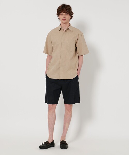 UNITED ARROWS（ユナイテッドアローズ）の「【ZOZO限定】メンアサ オールギャザー イージーショーツ（その他パンツ・メンズ・オリーブ/ブラック/オフホワイト/ナチュラル/クリーム/ライム/ブラウン/ネイビー・XS/S/M/L/XL/XXL）」の11枚目の写真