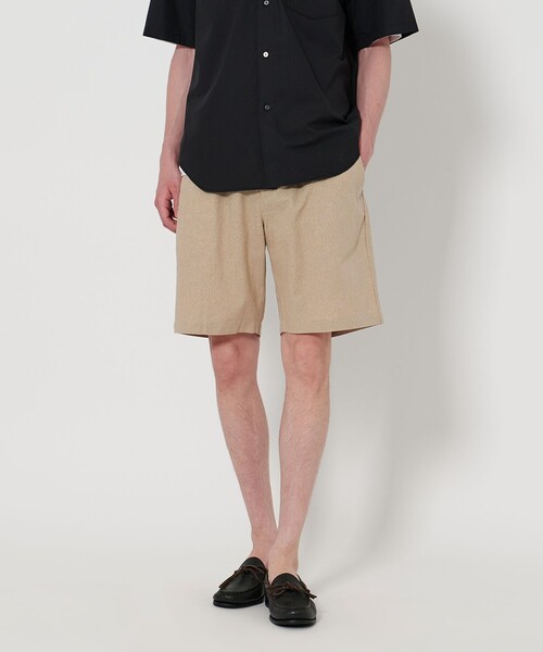 UNITED ARROWS（ユナイテッドアローズ）の「【ZOZO限定】メンアサ オールギャザー イージーショーツ（その他パンツ・メンズ・オリーブ/ブラック/オフホワイト/ナチュラル/クリーム/ライム/ブラウン/ネイビー・XS/S/M/L/XL/XXL）」の12枚目の写真