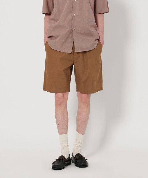 UNITED ARROWS（ユナイテッドアローズ）の「【ZOZO限定】メンアサ オールギャザー イージーショーツ（その他パンツ・メンズ・オリーブ/ブラック/オフホワイト/ナチュラル/クリーム/ライム/ブラウン/ネイビー・XS/S/M/L/XL/XXL）」の14枚目の写真