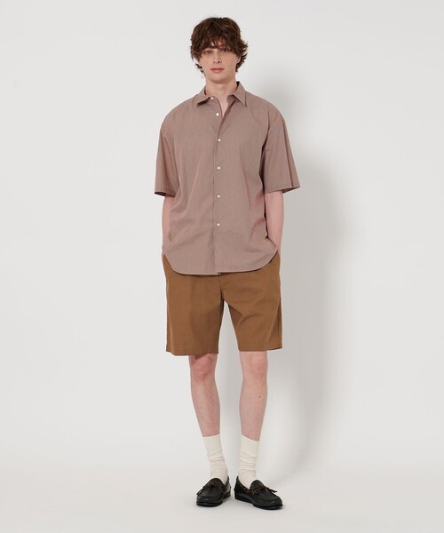 UNITED ARROWS（ユナイテッドアローズ）の「【ZOZO限定】メンアサ オールギャザー イージーショーツ（その他パンツ・メンズ・オリーブ/ブラック/オフホワイト/ナチュラル/クリーム/ライム/ブラウン/ネイビー・XS/S/M/L/XL/XXL）」の15枚目の写真