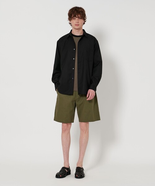 UNITED ARROWS（ユナイテッドアローズ）の「【ZOZO限定】メンアサ オールギャザー イージーショーツ（その他パンツ・メンズ・オリーブ/ブラック/オフホワイト/ナチュラル/クリーム/ライム/ブラウン/ネイビー・XS/S/M/L/XL/XXL）」の19枚目の写真