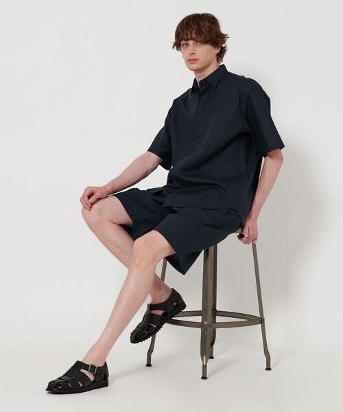 UNITED ARROWS（ユナイテッドアローズ）の「【ZOZO限定】メンアサ オールギャザー イージーショーツ（その他パンツ・メンズ・オリーブ/ブラック/オフホワイト/ナチュラル/クリーム/ライム/ブラウン/ネイビー・XS/S/M/L/XL/XXL）」の22枚目の写真