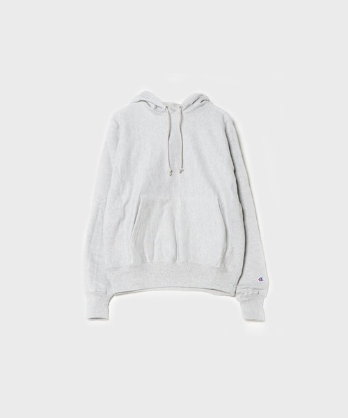 Champion(チャンピオン)の「Champion/チャンピオン 12oz リバースウィーブ/REVERSE WEAVE ビッグシルエット プルオーバーパーカー フーディ ユニセックス 秋服 冬服(パーカー・メンズ・ネイビー/シルバーグレー/グレー/ブラック・S/L/M/XL)」の2枚目の写真