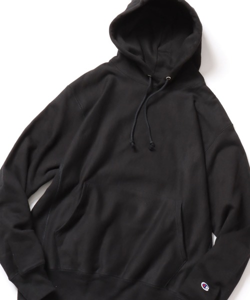 Champion(チャンピオン)の「Champion/チャンピオン 12oz リバースウィーブ/REVERSE WEAVE ビッグシルエット プルオーバーパーカー フーディ ユニセックス 秋服 冬服(パーカー・メンズ・ネイビー/シルバーグレー/グレー/ブラック・S/L/M/XL)」の14枚目の写真