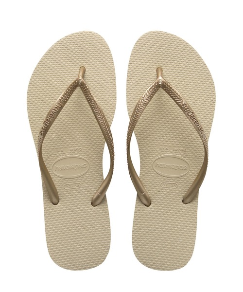 havaianas(ハワイアナス)の「havaianas/ハワイアナス SLIM サンダル ラバービーチサンダル(サンダル・レディース・ブラック/シルバー/ホワイト/ピンク/ゴールド/ベージュ/ネイビー・22cm/23.0cm/24.0cm)」の16枚目の写真