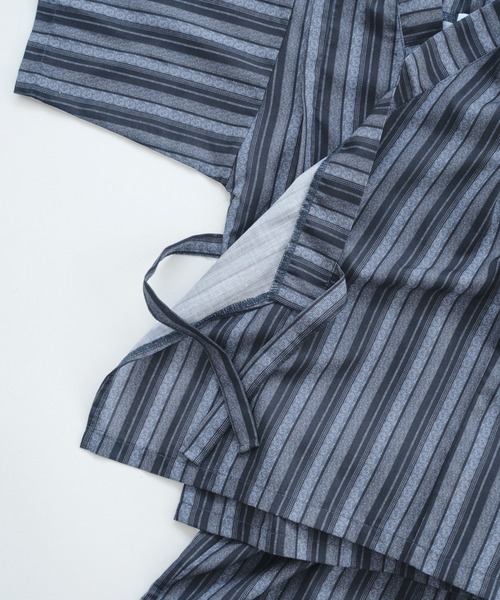 pairmanon（ペアマノン）の「【リンクコーデ】ユニセックス甚平（浴衣・キッズ・ブラック系その他3/ブラック/ネイビー/ミント/ブルー系その他/ブラック系その他2・100/130/110/140/90/150/120）」の14枚目の写真