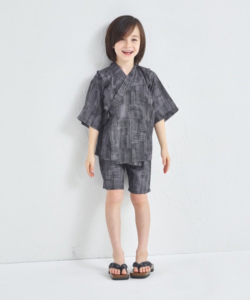 pairmanon（ペアマノン）の「【リンクコーデ】ユニセックス甚平（浴衣・キッズ・ブラック系その他3/ブラック/ネイビー/ミント/ブルー系その他/ブラック系その他2・100/130/110/140/90/150/120）」の20枚目の写真