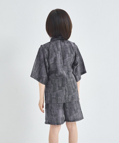 pairmanon（ペアマノン）の「【リンクコーデ】ユニセックス甚平（浴衣・キッズ・ブラック系その他3/ブラック/ネイビー/ミント/ブルー系その他/ブラック系その他2・100/130/110/140/90/150/120）」の21枚目の写真