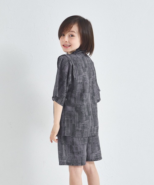 pairmanon（ペアマノン）の「【リンクコーデ】ユニセックス甚平（浴衣・キッズ・ブラック系その他3/ブラック/ネイビー/ミント/ブルー系その他/ブラック系その他2・100/130/110/140/90/150/120）」の22枚目の写真