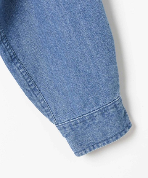 GEORGE'S(ジョージズ)の「ペイントデニムシャツ(シャツ/ブラウス・メンズ・ブラック/スカイブルー・LARGE/MEDIUM)」の17枚目の写真