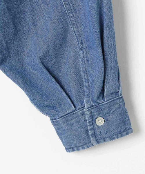 GEORGE'S(ジョージズ)の「ペイントデニムシャツ(シャツ/ブラウス・メンズ・ブラック/スカイブルー・LARGE/MEDIUM)」の16枚目の写真