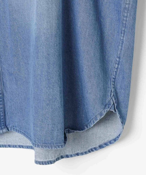 GEORGE'S(ジョージズ)の「ペイントデニムシャツ(シャツ/ブラウス・メンズ・ブラック/スカイブルー・LARGE/MEDIUM)」の15枚目の写真