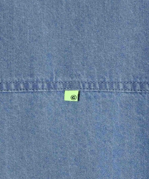 GEORGE'S(ジョージズ)の「ペイントデニムシャツ(シャツ/ブラウス・メンズ・ブラック/スカイブルー・LARGE/MEDIUM)」の13枚目の写真