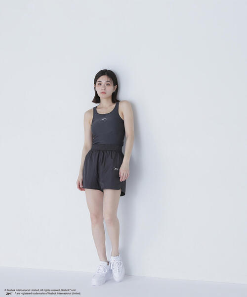 NATURAL BEAUTY BASIC（ナチュラルビューティーベーシック）の「【THINK BEAUTY】REEFIT BRA TANK（タンクトップ・レディース・ライトグリーン/ラベンダー/ブラック・MEDIUM）」の9枚目の写真