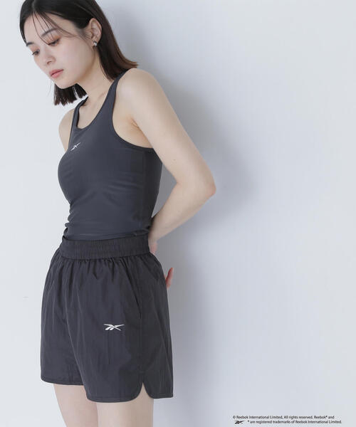 NATURAL BEAUTY BASIC（ナチュラルビューティーベーシック）の「【THINK BEAUTY】REEFIT BRA TANK（タンクトップ・レディース・ライトグリーン/ラベンダー/ブラック・MEDIUM）」の2枚目の写真