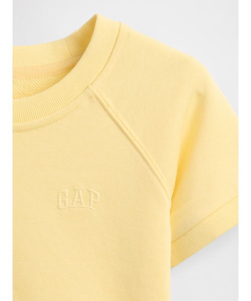 GAP（ギャップ）の「babyGap テリー クルーネックTシャツ（スウェット・キッズ・グレー/ブラック/オフホワイト/イエロー/ブルー・80ｃｍ/90cm/95cm/70cm/110cm/105cm/100cm）」の9枚目の写真