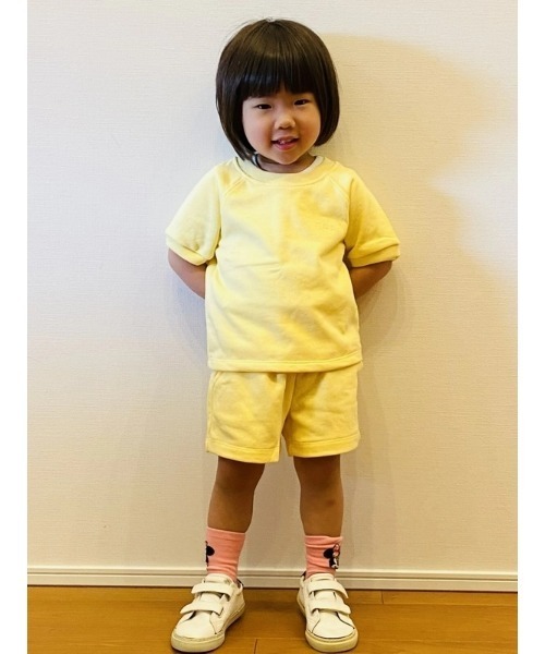 GAP（ギャップ）の「babyGap テリー クルーネックTシャツ（スウェット・キッズ・グレー/ブラック/オフホワイト/イエロー/ブルー・80ｃｍ/90cm/95cm/70cm/110cm/105cm/100cm）」の7枚目の写真