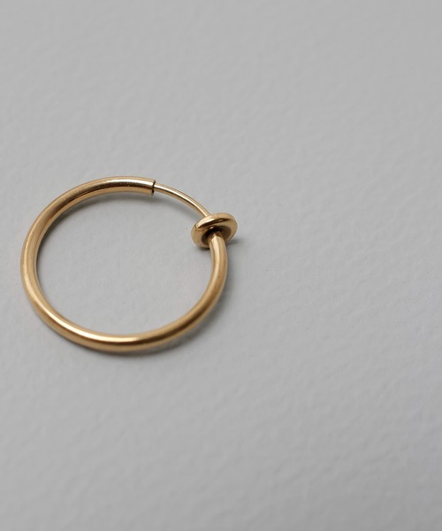 ORLEAN(オルレアン)の「【ORLEAN】シンプルフープイヤリング 1.9cm 1.5cm 1.3cm(イヤリング・レディース・ゴールド系2/シルバー系1/ゴールド/シルバー系2/シルバー/ゴールド系1・フリー)」の9枚目の写真