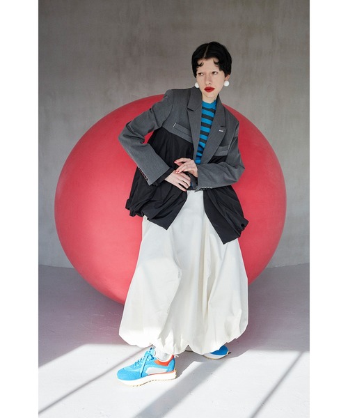 FLASK PATTERN DOCKING JK（テーラードジャケット）｜OMMO（オーエム