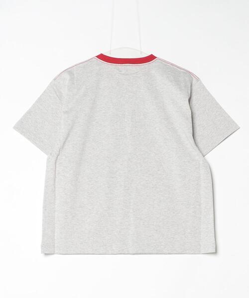 soglia(ソリア)の「soglia/ソリア BASQUE JERSEY H/SLEEVE T SOLID(Tシャツ/カットソー・レディース・グレー/ブルー/ライム・1)」の6枚目の写真