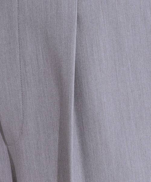 DRESKIP（ドレスキップ）の「【S-LL/ひんやり】大人のきれいめスタイルに センタープレスワイドパンツ（その他パンツ・レディース・ブラック/ライトベージュ/グレー・01/02/03/04）」の10枚目の写真