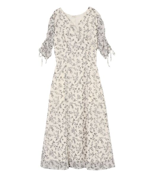 LAGUNAMOON(ラグナムーン)の「ドロストスリーブプリントワンピース(ワンピース・レディース・グリーン/アイボリー・SMALL/MEDIUM)」の17枚目の写真