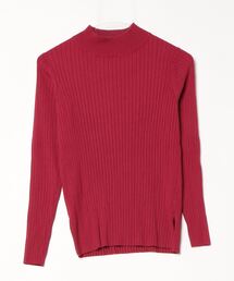 アナカ Unaca オレンジ カシミヤ ニット 38 未使用 DESHENG (デシェン) カシミヤ100％ 12G 無地 クルーネック