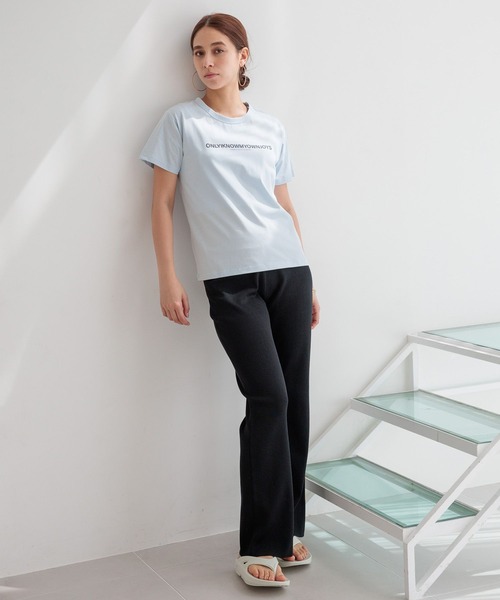 HEREIAM(ヘレイアム)の「【HEREIAM】432HzスーベニアT(Tシャツ/カットソー・レディース・ホワイト/ライトブルー/ブラック/ライトピンク・FREE)」の13枚目の写真