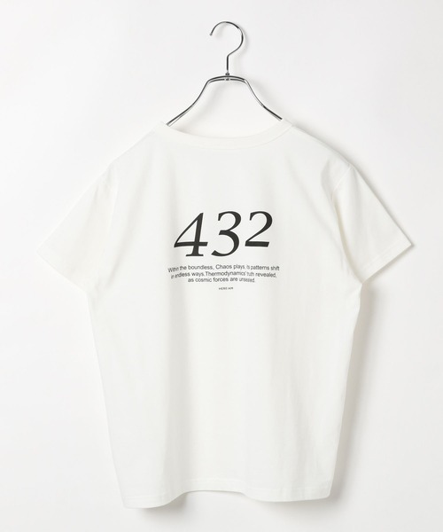 HEREIAM(ヘレイアム)の「【HEREIAM】432HzスーベニアT(Tシャツ/カットソー・レディース・ホワイト/ライトブルー/ブラック/ライトピンク・FREE)」の17枚目の写真