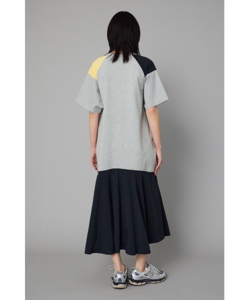 HeRIN.CYE(ヘリンドットサイ)の「Patch docking one piece パッチドッキングワンピース(ワンピース・レディース・グレー/ブラック/ネイビー・FREE)」の5枚目の写真