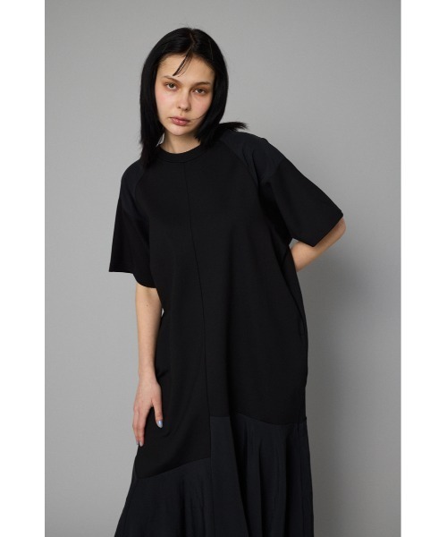 HeRIN.CYE(ヘリンドットサイ)の「Patch docking one piece パッチドッキングワンピース(ワンピース・レディース・グレー/ブラック/ネイビー・FREE)」の9枚目の写真