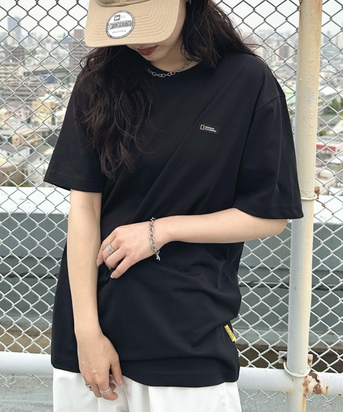 [ナショナルジオ] TORQUATUS SMALL LOGO SHORT SLEEVE T-SHIRT セール】【日本未発売/WEB限定】NATIONAL GEOGRAPHIC(ナショナル