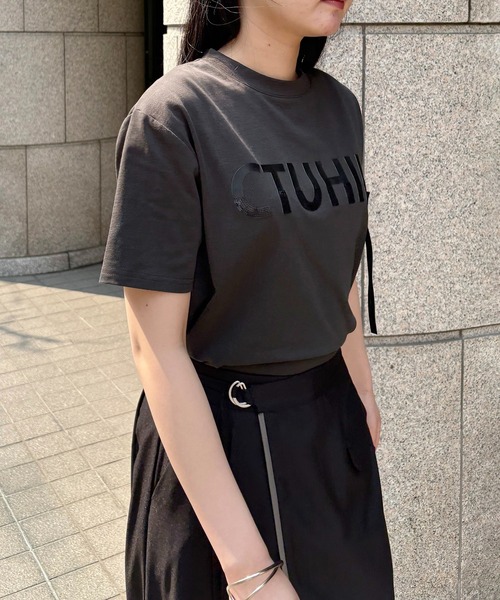 アンジェム / ロゴレザーベルトTシャツ アンジェム / ロゴレザーベルトTシャツ | BRAND,&g'aime