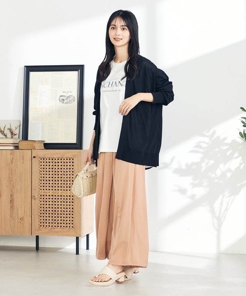 a.v.v（アーヴェヴェ）の「トングサンダル（サンダル・レディース・アイボリー/ブラック・24.5/23.5/22.5）」の6枚目の写真