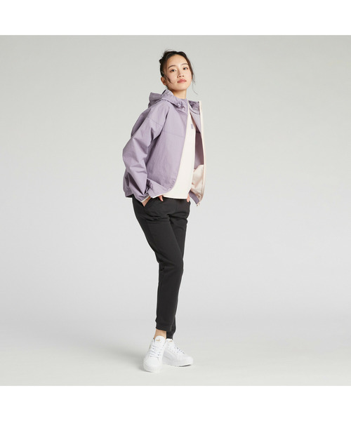 PUMA（プーマ）の「PUMA プーマ ウィメンズ ESS エレベーテッド SE ウーブン ジャケット（ブルゾン・レディース・ホワイト/ライトブルー/パープル・X-LARGE/LARGE/SMALL/MEDIUM）」の5枚目の写真