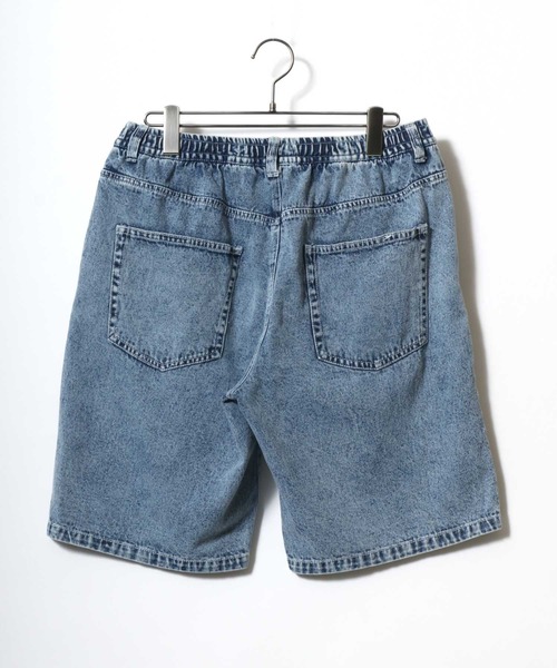 ANPAS(アンパス)の「Vintage Design Indigo Denim&Color Half Pants/ヴィンテージデザイン インディゴ デニム カラーパンツ ハーフパンツ メンズ レディース(デニムパンツ・メンズ・ブルー系その他/カーキ/アイボリー/ブラック系その他/イエロー/ピンク/ブルー系その他2/チャコール・LL/M/L)」の17枚目の写真