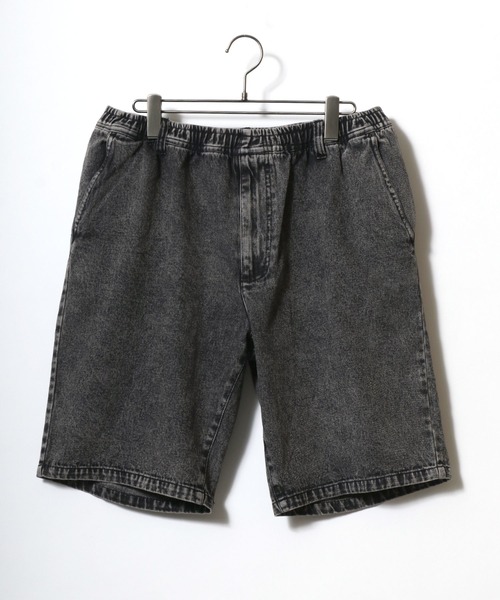 ANPAS(アンパス)の「Vintage Design Indigo Denim&Color Half Pants/ヴィンテージデザイン インディゴ デニム カラーパンツ ハーフパンツ メンズ レディース(デニムパンツ・メンズ・ブルー系その他/カーキ/アイボリー/ブラック系その他/イエロー/ピンク/ブルー系その他2/チャコール・LL/M/L)」の10枚目の写真