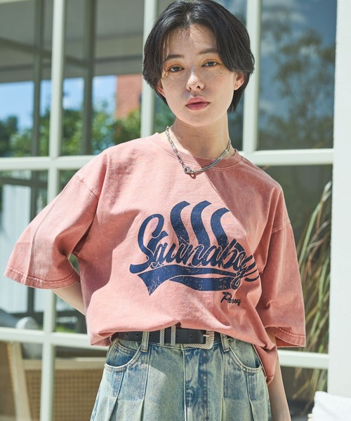 PAGEBOY（ページボーイ）の「サウナボーイコラボ フロカレッジＴ（Tシャツ/カットソー・レディース・ピンク/オフホワイト/ブラック・FREE）」の17枚目の写真