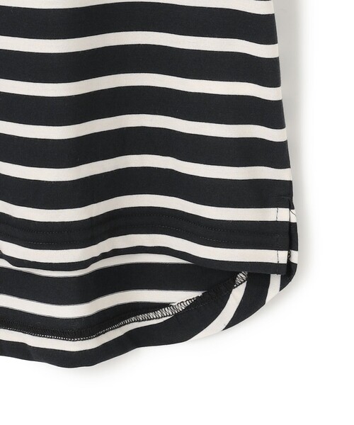 J.PRESS YORK STREET(ジェイプレスヨークストリート)の「【WOMEN】ボーダーキャップスリーブ Tシャツ(Tシャツ/カットソー・レディース・ブラック系1/ネイビー系1・F)」の14枚目の写真