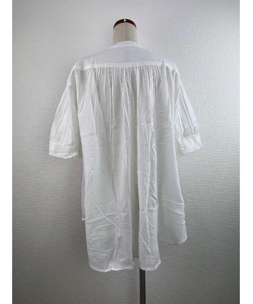 Rydia（リディア）の「ピンタックブラウス（シャツ/ブラウス・レディース・グリーン/ブラック/オフホワイト・M）」の18枚目の写真