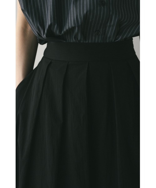 STYLEMIXER(スタイルミキサー)の「タックフレアスカート(スカート・レディース・ベージュ/サックスブルー/ブラック・SMALL/MEDIUM)」の21枚目の写真