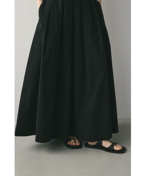 STYLEMIXER(スタイルミキサー)の「タックフレアスカート(スカート・レディース・ベージュ/サックスブルー/ブラック・SMALL/MEDIUM)」の18枚目の写真