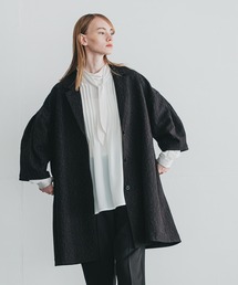 WHYTO.（ホワイト）の「「WHYTO. / ホワイト」ジャカードテントラインコート（ダウンジャケット/コート）」